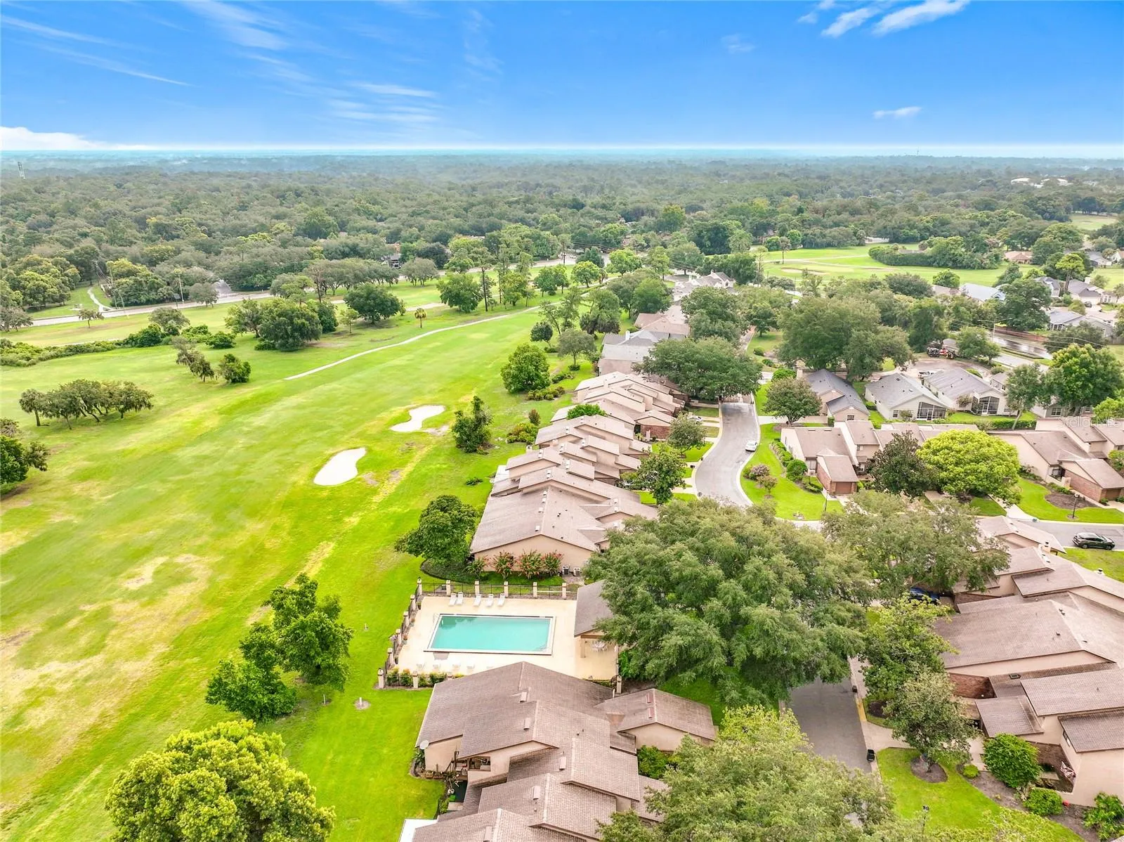 Wekiva Golf Course Fairway 9 Looking East