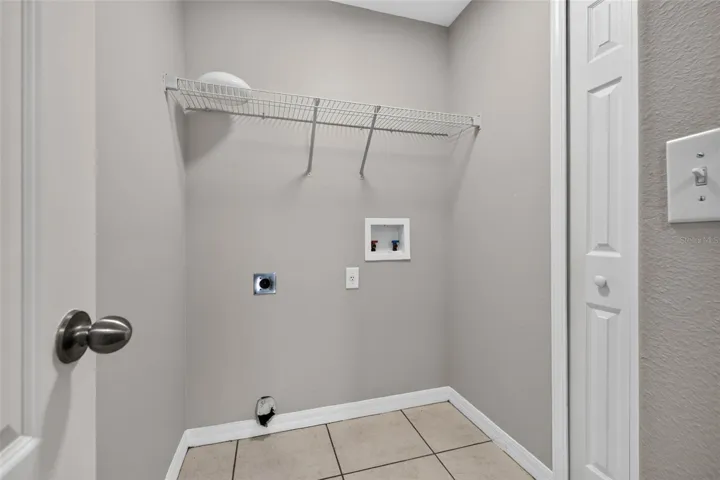 Upstairs Laundry Room
