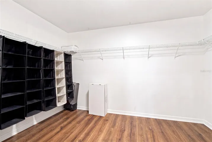 Primary Walk In Closet