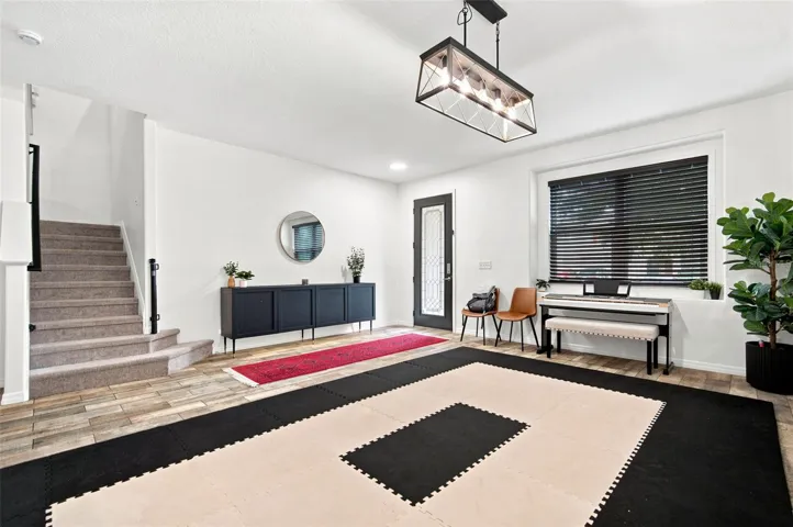 Front Entry into large Bonus Room