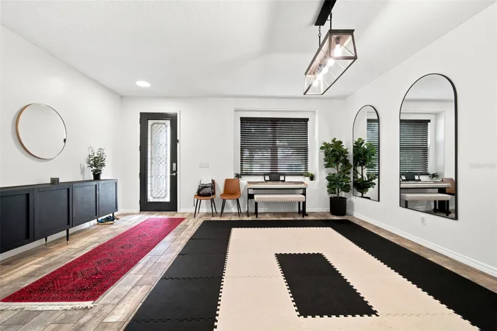 Front Entry into large Bonus Room
