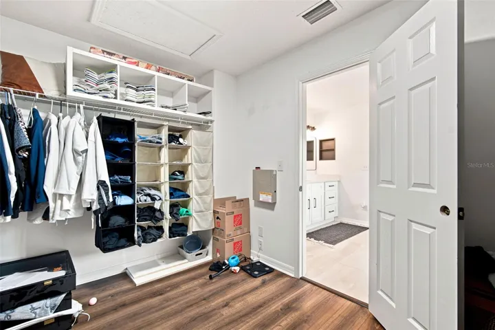 Primary Walk In Closet
