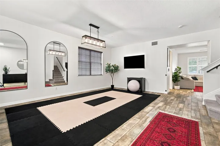 Front Entry into large Bonus Room