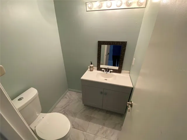 First Floor Half Bathroom.