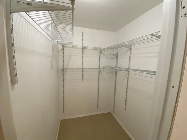 Primary Walking Closet.