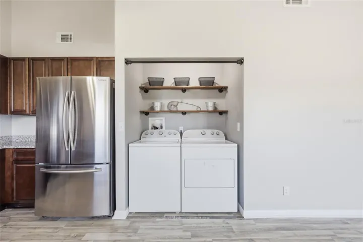 Laundry area