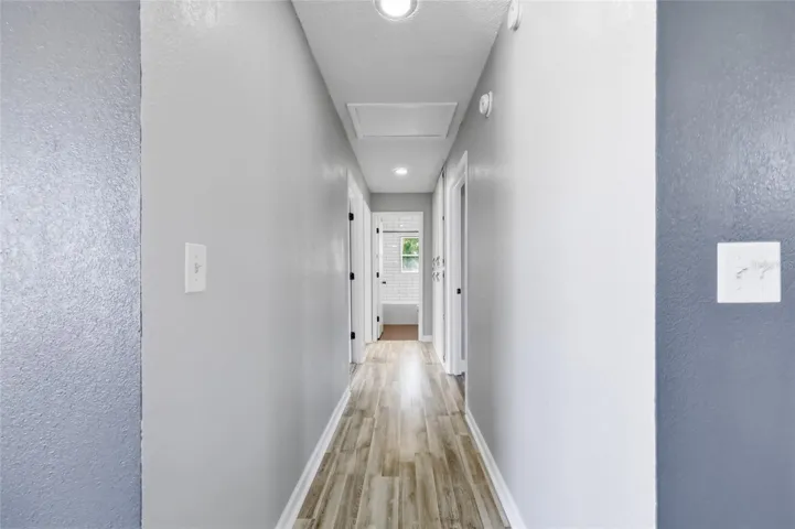 Hallway leading to bedrooms and bathroom #2