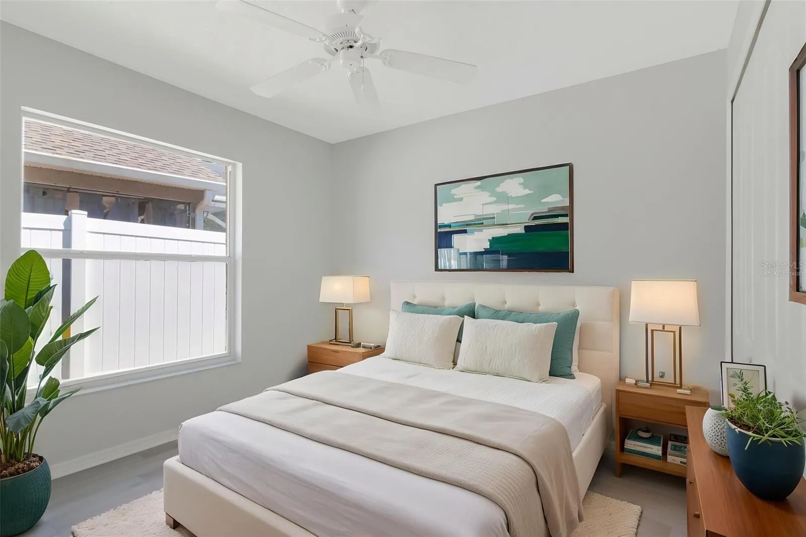 3rd Bedroom virtually staged