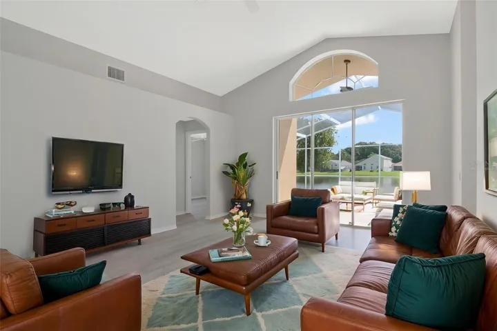 Florida/Great Room Virtually Staged