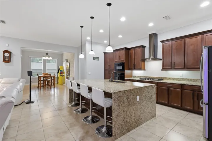 Waterfall Granite Countertop
