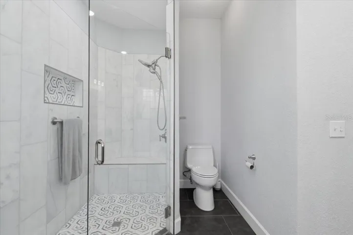 updated primary bathroom