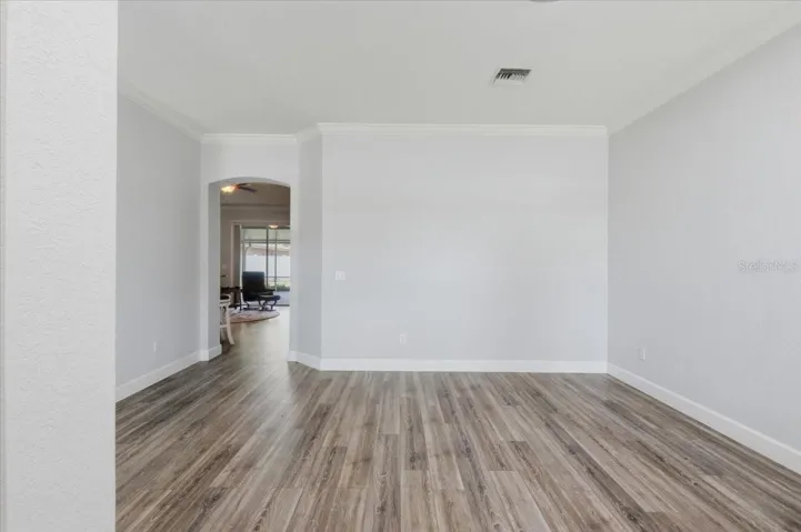 living room leading into spacious great room