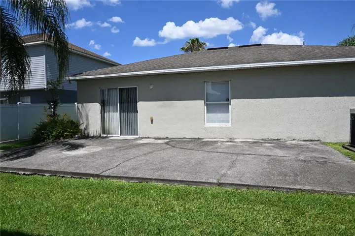 BAck of the house