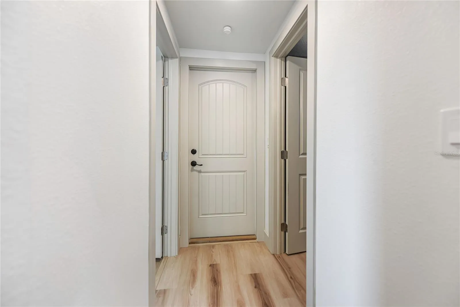 Rear door to backyard
