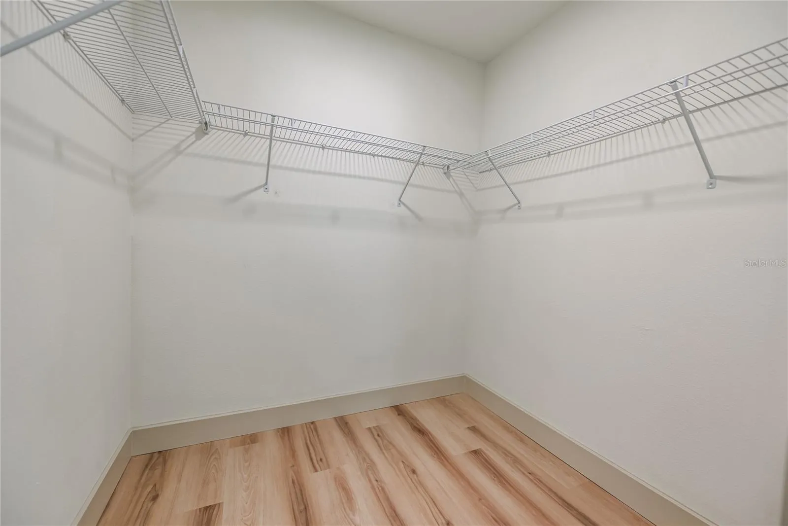 Primary closet
