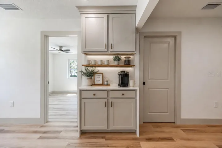 Virtually Staged, Kitchen / Coffee Bar.