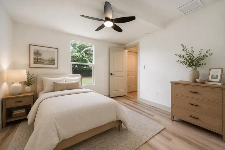 Virtually Staged, Bedroom 3.