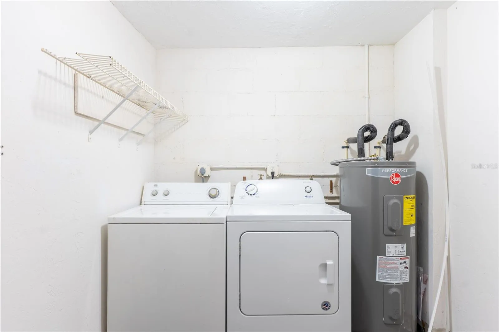 Laundry room on back porch