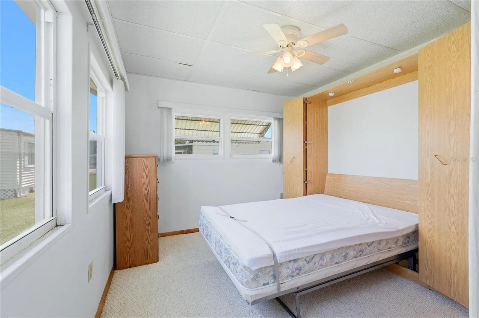 Second Bedroom has a Murphy Bed