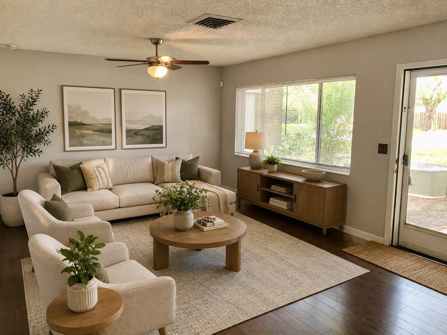 Living room could be. Virtually staged by ChatGPT