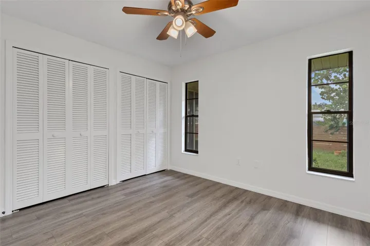 Guest bedroom 1 with plenty of closet space