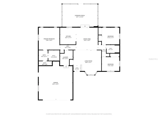 Floor Plan with the XL under air porch