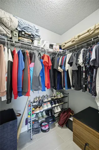 Primary walk-in closet