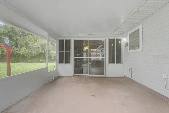 Screeded Patio