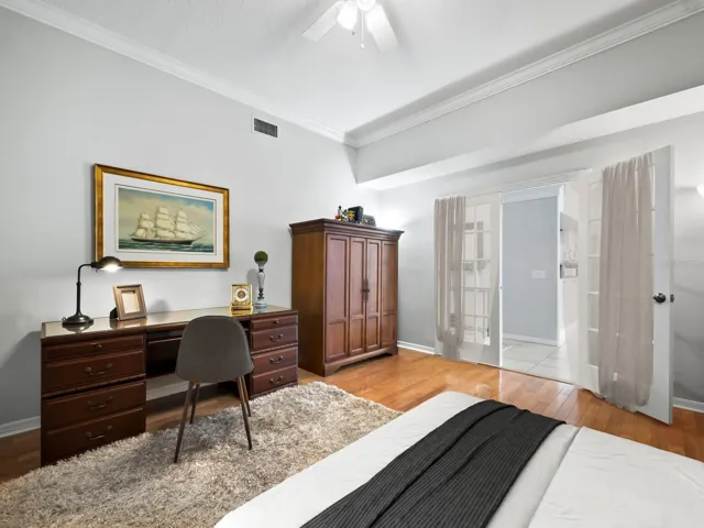 2nd bedroom/flex room, on the main floor.