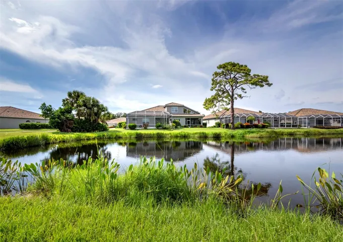Waterfront, with a Large back yard.