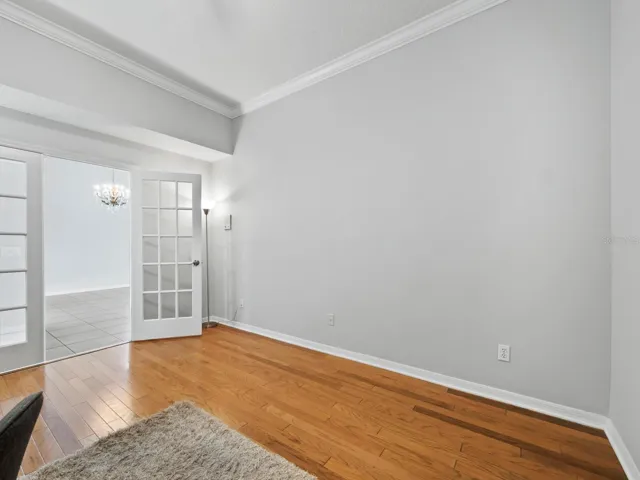 2nd bedroom/flex room, on the main floor.