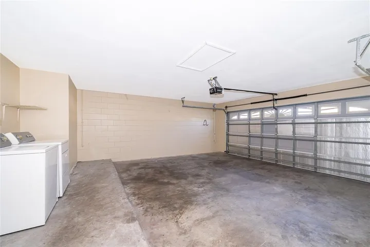 Garage inside's view