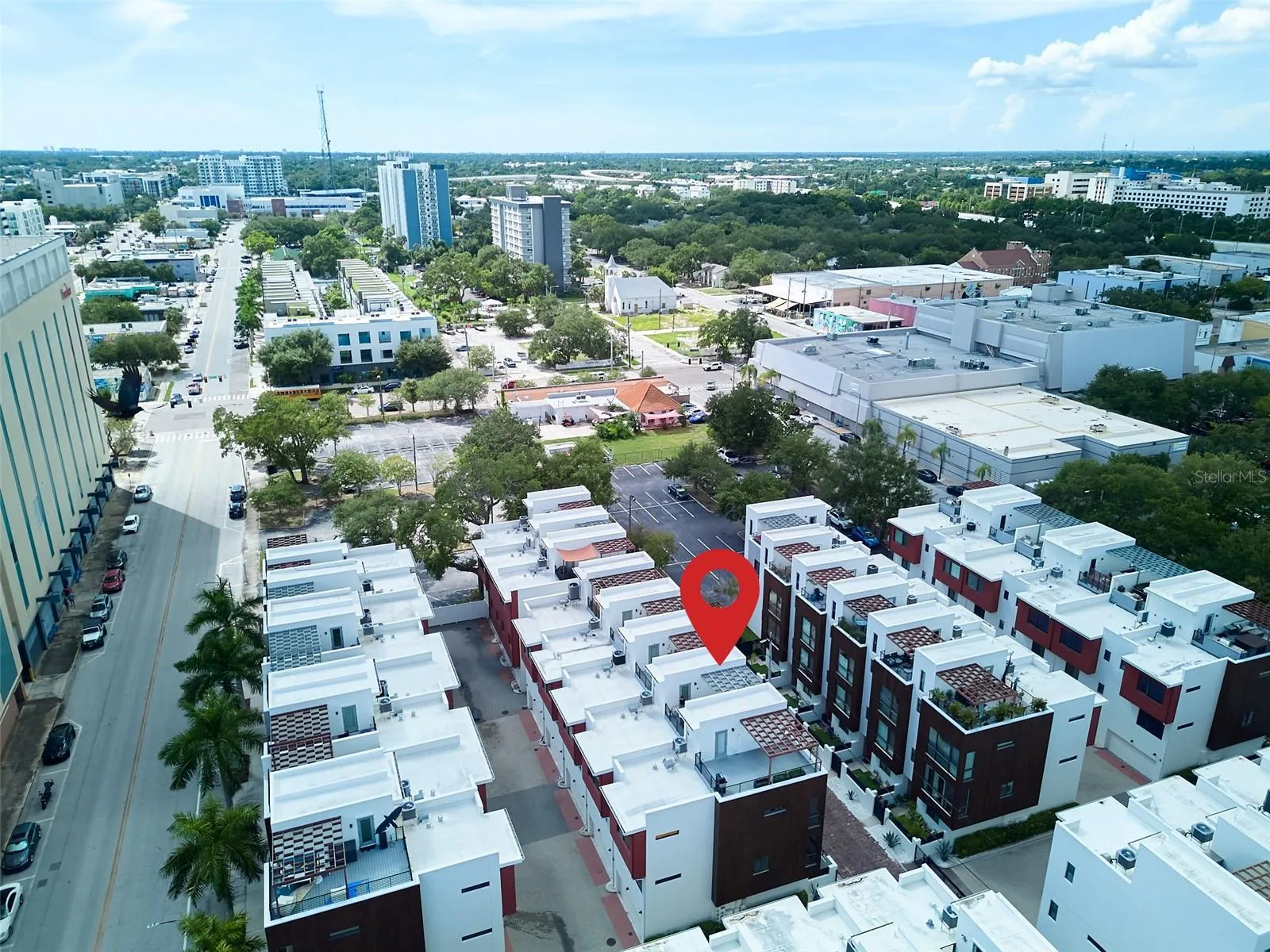 aerial view