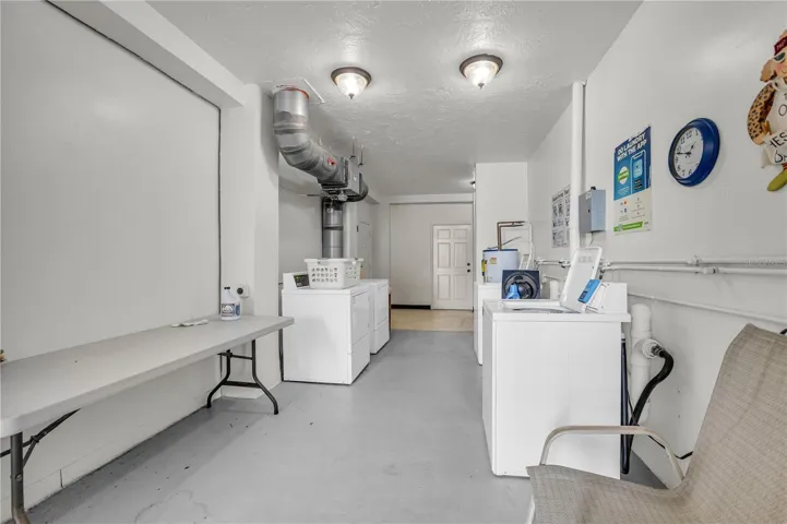 Community laundry area adjacent to unit.