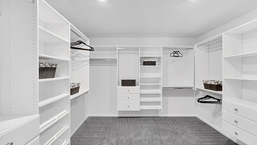 primary bedroom closet