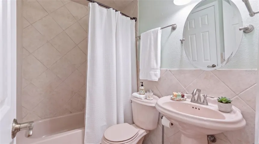Virtually Staged Bathroom 2 1st Floor