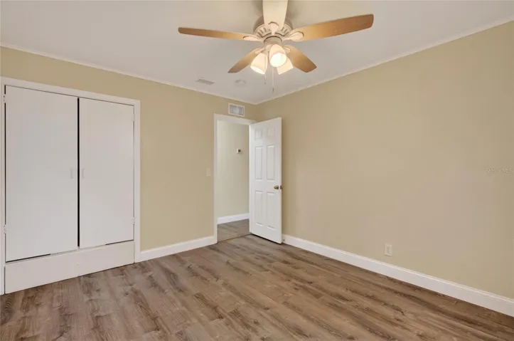 Primary Bedroom with Built-In Closet