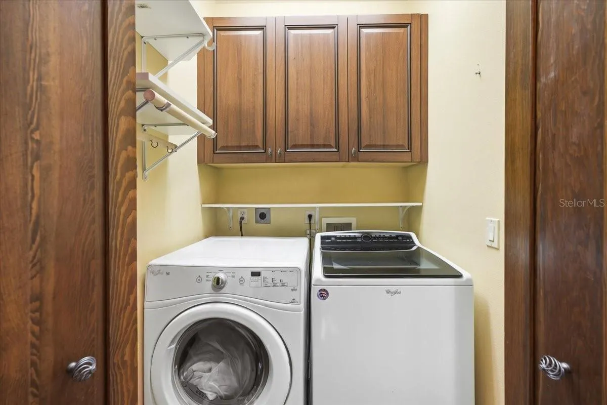 Second-Level Laundry  W/ Gas &amp; Electric Dryer Hook Up