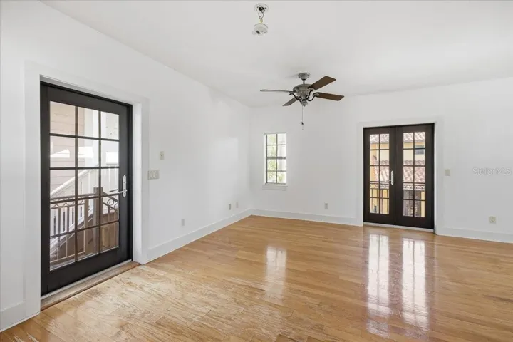 French Doors / Aluminum Wrought Handrail
