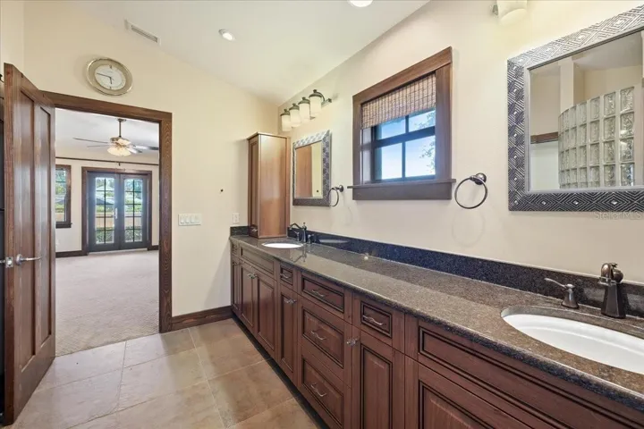 Primary Bathroom Dual Vanity
