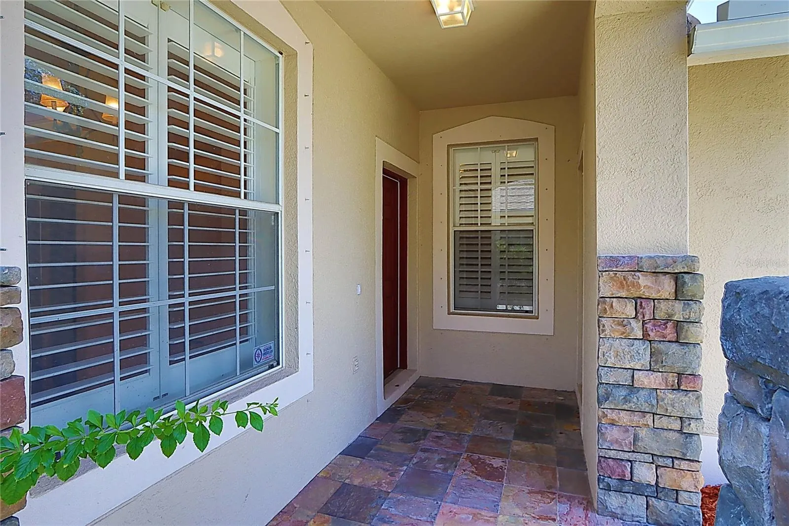 Exterior entry