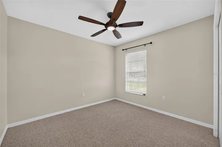 4th Bedroom sit down its own hallway providing additional space and privacy for its occupant.
