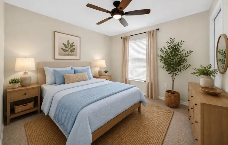 4th Bedroom virtually Staged