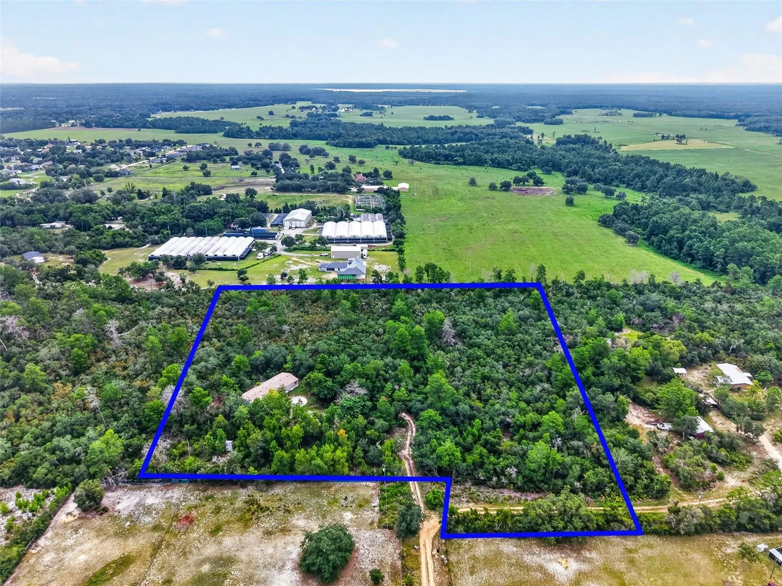 7.36 acres with AG zoning!