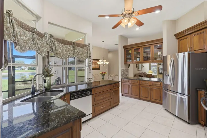 beautiful views from kitchen