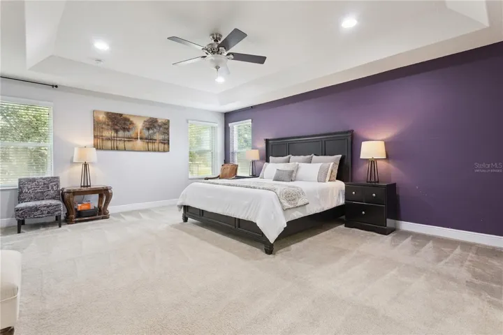 Primary Bedroom - Upper Floor - Virtually staged