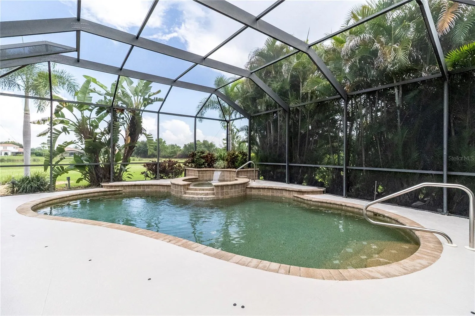 Resort-Style Pool &amp; Spa with Expansive Pool Deck