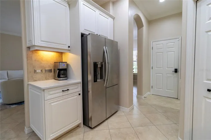 Spacious Refrigerator Area