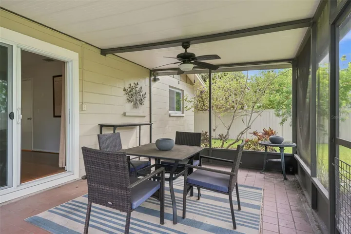 Back Porch - Entry through primary