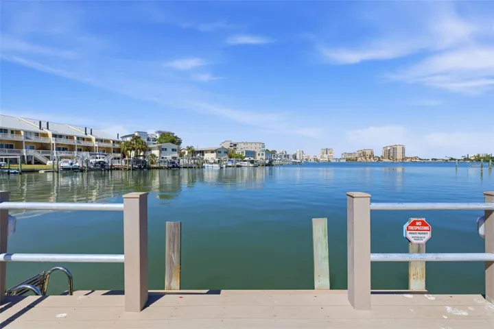View from pier